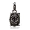 Image 2 : 18KT Yellow Gold and Sterling Silver Judith Ripka Pendant