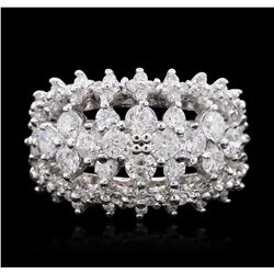 14KT White Gold 2.22ctw Diamond Ring