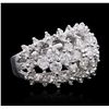Image 2 : 14KT White Gold 2.22ctw Diamond Ring