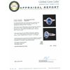 Image 3 : 14KT White Gold 1.59ct Tanzanite and Diamond Ring
