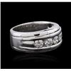 Image 2 : 14KT White Gold 1.26ctw Diamond Ring
