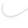 Image 3 : 18KT White Gold 7.61ctw Diamond Necklace