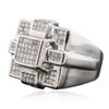 Image 2 : 14KT White Gold 1.43ctw Diamond Ring