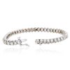 Image 3 : 14KT White Gold 4.28ctw Diamond Tennis  Bracelet