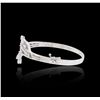 Image 2 : 14KT White Gold 0.90ctw Diamond Bracelet