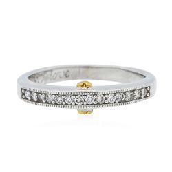 18KT Two-Tone Gold 0.20ctw Diamond Ring