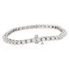 Image 2 : 14KT White Gold 3.61ctw Diamond Tennis  Bracelet