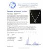 Image 3 : 14KT Gold 13.94ct Tanzanite and Diamond Pendant with Chain