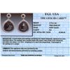 Image 3 : 14KT White Gold 5.63ctw Black Diamond Earrings