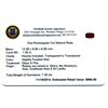 Image 2 : 7.35ctw. One Rectangular Cut Natural Ruby