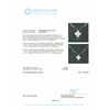 Image 3 : 18KT White Gold 1.34ctw Diamond Pendant and Chain