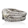 Image 2 : Platinum 2.95ctw Diamond Ring