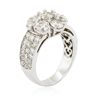 Image 3 : 14KT White Gold 3.17ctw Diamond Ring