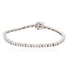 Image 1 : 18KT White Gold 2.55ctw Diamond Tennis Bracelet