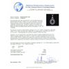 Image 4 : 18KT White Gold 3.96ct Tanzanite and Diamond Pendant With Chain
