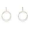 Image 1 : 14KT Two-Tone Gold 1.34ctw Diamond Earrings