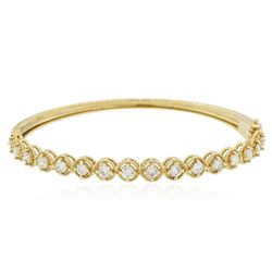 14KT Yellow Gold 2.10ctw Diamond Bracelet