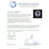 Image 4 : 14KT White Gold 9.01ct Amethyst, Ruby and Diamond Ring