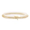 Image 2 : 14KT Yellow Gold 1.00ctw Diamond Tennis Bracelet