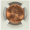 Image 2 : 1946 LINCOLN CENT, NGC MS-66 RED