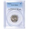 Image 1 : 1960-D JEFFERSON NICKEL, PCGS MS-66 RARE!! PCGS PRICE GUIDE $265.00