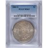 Image 1 : 1881-S MORGAN SILVER DOLLAR, PCGS MS-63  BLAZING WHITE!