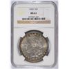 Image 1 : 1903 MORGAN SILVER DOLLAR, NGC MS-63  BLAZING WHITE
