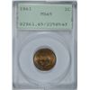 Image 1 : 1861 INDIAN HEAD CENT PCGS MS-65 (OGH)