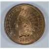 Image 2 : 1861 INDIAN HEAD CENT PCGS MS-65 (OGH)