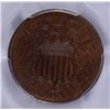 Image 2 : 1864 TWO CENT PC PCGS AU DETAILS