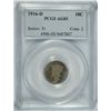 Image 1 : 1916-D MERCURY DIME PCGS AG-3