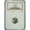 Image 1 : 1950 ROOSEVELT DIME NGC MS-66