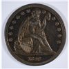 Image 1 : 1842 SEATED DOLLAR XF/AU