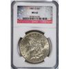 Image 1 : 1887-O MORGAN DOLLAR NGC MS-62