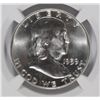 Image 2 : 1959-D FRANKLIN HALF DOLLAR, NGC MS-65 FBL SCARCE!