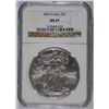 Image 1 : 2009 AMERICAN SILVER EAGLE, NGC MS-69