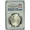 Image 1 : 2014 BASEBALL HALL OF FAME SILVER DOLLAR, NGC PROOF-70 ULTRA CAMEO  WOW!!