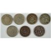 Image 2 : (7) THREE CENT NICKELS (66, 67, 68, 69, 70, 72, 74)
