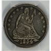 Image 2 : 1854 SEATED QUARTER PCGS XF-40