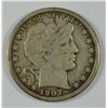 Image 1 : 1907-O BARBER HALF DOLLAR F/VF