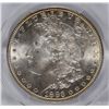Image 2 : 1883 MORGAN SILVER DOLLAR, PCGS MS-65+   CAC STICKER NICE!!