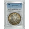 Image 1 : 1900 MORGAN SILVER DOLLAR, PCGS MS-66 BEAUTIFUL TONING!