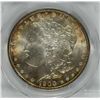 Image 2 : 1900 MORGAN SILVER DOLLAR, PCGS MS-66 BEAUTIFUL TONING!