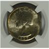 Image 2 : 1937 WASHINGTON QUARTER, NGC MS-65 GEM