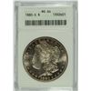 Image 1 : 1880-S MORGAN SILVER DOLLAR, ANACS MS-64  NICE