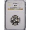 Image 1 : 1954-D WASHINGTON QUARTER NGC MS-65
