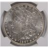 Image 2 : 1887 MORGAN DOLLAR NGC MS-64