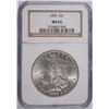Image 1 : 1896 MORGAN DOLLAR NGC MS-65