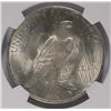 Image 3 : 1923 PEACE DOLLAR NGC MS-62