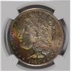 Image 2 : 1881-S MORGAN DOLLAR NGC MS-62 (STAR) NICE TONING